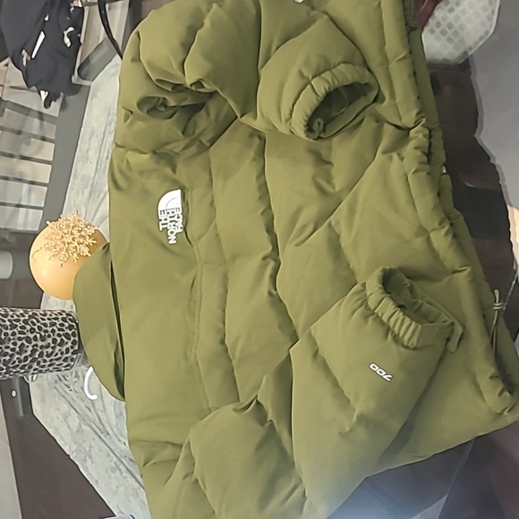 The North Face Men's Khaki Nuptse 92 Puffer Jacket Medium New - Picture 10 of 10
